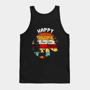 Happy New Year 2022 Tank Top